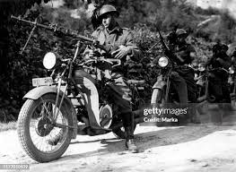 Image result for Solid Black 1940 Motorcycle