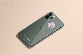 Iphone 11 Pro Clear Case Mockup Set Clear Cases Iphone Iphone 11