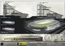 Plancha 3 Estadio El Campin No Premiado Eje A Arquitectura Y Urbanismo Flickr