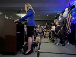 Spanberger had a strong offense in the debate and ripped brat a new asshole. Blue Wave One Badass Woman S Win Shows How Us Politics Is Changing