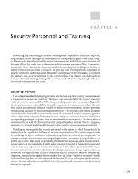 Chapter 4 Security Personnel And Training Security 101 A Physical Security Primer For Transportation Agencies The National Academies Press