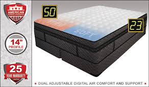 Know the measurements if you plan. Medallion Luxury Support Dual Adjustable Air Bed King Size Right Futons Waterbeds