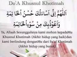 Islam adalah agama yang sempurna. Orang Muslim Yang Sukses Itu Yang Husnul Khatimah Taman Baca Lusi