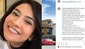Akhirnya Bebas dari Penjara, Vanessa Angel Langsung Pelesiran Ke Bali dan  Beli Oleh-oleh, Warganet: 'Menjemput Keranjang'