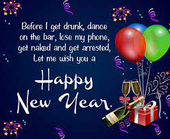 Happy New Year Husband Funny 150 Funny New Year Wishes And Quotes 2022 Wishesmsg