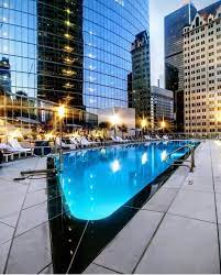 Warm Poolside Evenings At Intercontinental Los Angeles Downtown Photo Mangoslushyproductions Downtown Los Angeles City Of Angels
