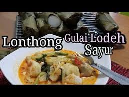Gule nangka vs tulang ayam 15. Membuat Lonthong Dan Gulai Sayur Ceker Ayam Resep Lengkap Youtube