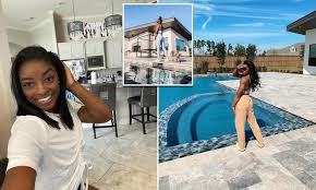 She has her parents and her birth parents, and to her, that is completely normal. Olympic Gymnast Simone Biles 23 Shares Photos Of Houston Home Daily Mail Online