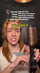 Respondendo a @Marcia Regina Como usar escova secadora sem danificar o  cabelo? #escovasecadora #escovasecadoracompentealisador #cabelosaudavel  #liso #ondulados