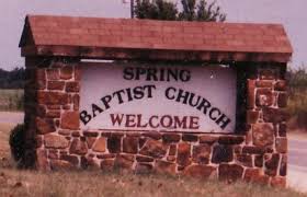 Maybe you would like to learn more about one of these? Spring Baptist Church Est 1850 Seminole Nation I T