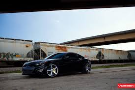 Research the hyundai genesis coupe and learn about its generations, redesigns and notable features from each individual model year. Stylish Blacked Out Hyundai Genesis Coupe On Chrome Cv3r Vossen Rims With Yellow Calipers Carid Com Gallery