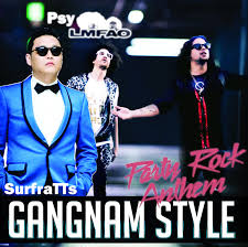 Lmfao (stefan kendal gordy (redfoo), skyler austen gordy (skyblu)). Party Rock Anthem And Gangnam Style Lmfao And Psy By Surfrattsurfer On Deviantart
