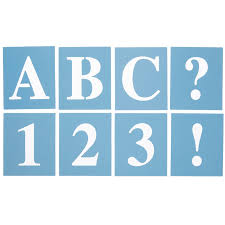 1984 r features conservative star chuck norris as he recuses pows from vietnam. Uppercase Formal Alphabet Stencils Hobby Lobby 137752