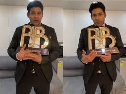Bigg boss 13, also known as bigg boss tedah, is the thirteenth season of the indian reality tv series bigg boss and premiered on 29 september 2019 on colors tv. Bigg Boss 13 Sidharth Shukla Thanks Fans On Winning The Trophy Assures To Never Disappoint Them Times Of India