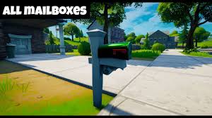 Come and chat with us on discord! Where To Find And Destroy Mailboxes Locations Fortnite Season 5 Week 2 Challenges Youtube