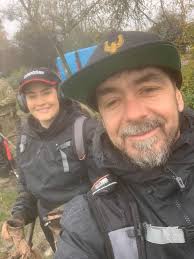 Outdoors today didn't stray to far as the weather wasn't very pleasant took  plenty of water and went in search of a view poor farmers bust be sweating  there tats off good