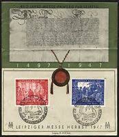 In diesem jahr wurden in berlin keine sondermarken ausgegeben. Germany Deutsche Post 1 Page Stamps 1947 1948 Watermarked Ebay