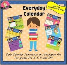 New Everyday Interactive Calendar For Promethean Board Pk K 1st Interactive Calendar Kindergarten Resources Guided Reading Kindergarten