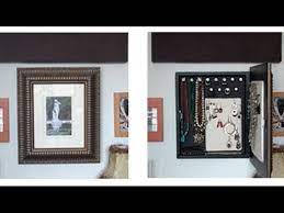 Diy picture frame jewelry box. How To Make A Diy Jewelry Organizer Youtube