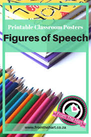 Figures Of Speech Printable Posters Figure Of Speech Printable Classroom Posters Classroom Posters