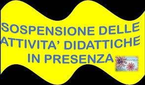 SOSPENSIONE ATTIVITà DIDATTICHE IN PRESENZA FINO AL 6 DICEMBRE - IC  Poggiomarino1-Capoluogo