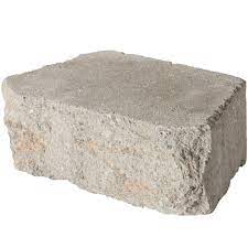 We also have a great selection of sand and gravel to add the finishing touches to. Pavestone 4 In X 11 75 In X 6 75 In Fieldstone Concrete Retaining Wall Block 81185 The Home Depot