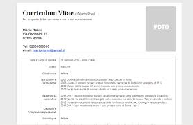 Boost your career with one click. Curriculum Vitae Modello Curriculum Vitae In Formato Word Doc