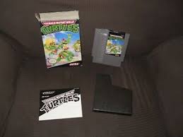 Teenage mutant ninja turtles tournament. Vintage Teenage Mutant Ninja Turtles Nintendo Nes Con Caja Y Manual Del Juego Probadas Ebay