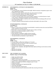 Job description and jobs for dining room attendant. Housekeeping Attendant Resume Samples Velvet Jobs