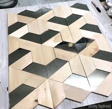 Check spelling or type a new query. Wood And Mirror Geometric 3d Wall Art Reality Daydream