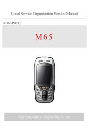 Turn on your phone with a sim card that's not the original network, ie not allowed 2. Siemens M65 Service Manual Pdf Download Manualslib