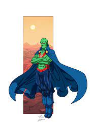 Martian Manhunter Commission By Phil Cho On Deviantart Martian Manhunter Dc Comics Characters The Martian