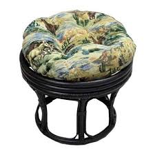 Shop with afterpay on eligible items. Round Tufted Papasan Footstool Cushion Tapestry Fabric Autumn Harvest Walmart Com Ottoman Cushion Cushions Wicker Chair Cushions