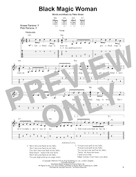 There are no featured reviews for because the movie has not released yet (). Black Magic Woman By Santana Easy Guitar Tab Guitar Instructor