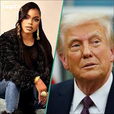 I don't have business with Trump. He said we only have 2 genders, right?  And I said I'm now a woman that has undergone everything. If they ask for  evidence, I will