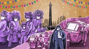 Pemerintah provinsi (pemprov) dki pun menggelar upacara secara virtual untuk merayakan hari ulang tahun (hut). Wrqfvznkng3lbm