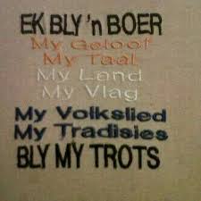 Ek Bly N Boer Afrikaanse Quotes Inspirational Quotes For Girls Afrikaans