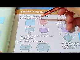 Soal ini berdasarkan kompetensi dasar terbaru. Latihan Ulangan Bab 5 Nomor 1 3 Hal 77 Bangun Segi Banyak Youtube