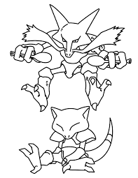 Download 83 abra stock illustrations, vectors & clipart for free or amazingly low rates! Coloring Page Pokemon Advanced Coloring Pages 85