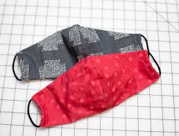 Simple Step By Step Tutorial How To Sew The Olson Face Mask Pattern Child Sizes Too Sewcanshe Free Sewing Patterns And Tutorials In 2020 Homemade Face Easy Face Masks Sewing Patterns Free
