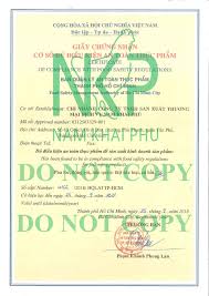 Các giấy chứng nhận
