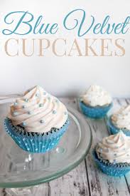 Amazing Blue Velvet Cupcakes With Easy Vanilla Buttercream Frosting Recipe Cupcakes Cupcake Recipes Easy Cake Recipes Blue Velvet Cupcakes