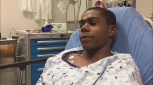 Teen injured rescuing baby nephew from burning home