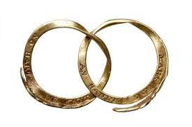 Post Medieval Gold Gimmel Ring With Interlocking Gold Hands High Quality Art Prints Framed Prints Can Unique Silver Rings Silver Rings Handmade Boho Rings