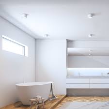 Wenn du engagierter bist und so. Celi Wx Aufbauspot Flach Weiss Fur Bad Aussen Ip44 Mit Led Gx53 5 5w Neutralweiss 230v