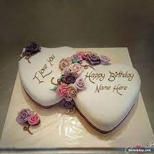 With tons of different flavors and designs our cake delivery is perfect for everyone you celebrate! Download Wife Birthday Cake With Name And Photo