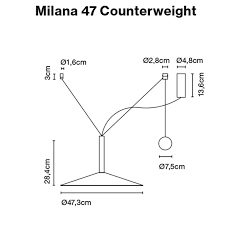 Free shipping and 100% price match guarantee. Milana Counterweight Pendant Light Lampefeber