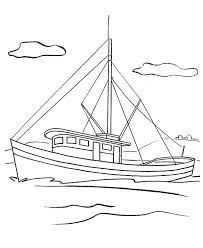 Fishing Boat Fishing Boat Picture Coloring Pages Coloring Pages Boat Fishing Boats