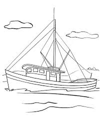 Coloring pages are fun for children of all ages and are a great educational tool that helps children develop fine motor skills, creativity and color. Fishing Boat Fishing Boat Picture Coloring Pages Coloring Pages Airplane Coloring Pages Boat Drawing