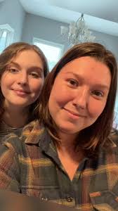 At first glance would you think we are related? #notsponsored #adoption  #ancestrydna #genetics #motheranddaughter #fostercare #fyp #teenager  #14yearsapart #followalong @breannasheehan0